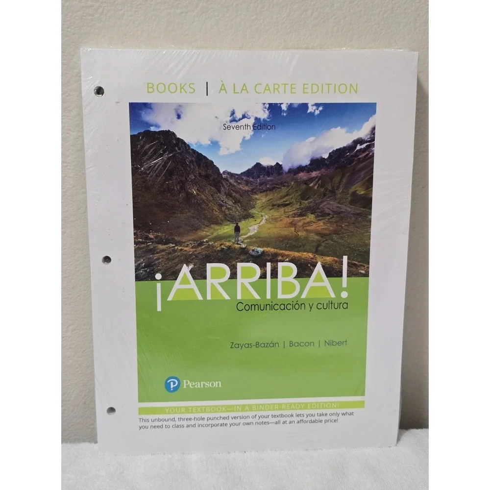 Pearson ¡Arriba! Comunicación y Cultura 7th Edition New